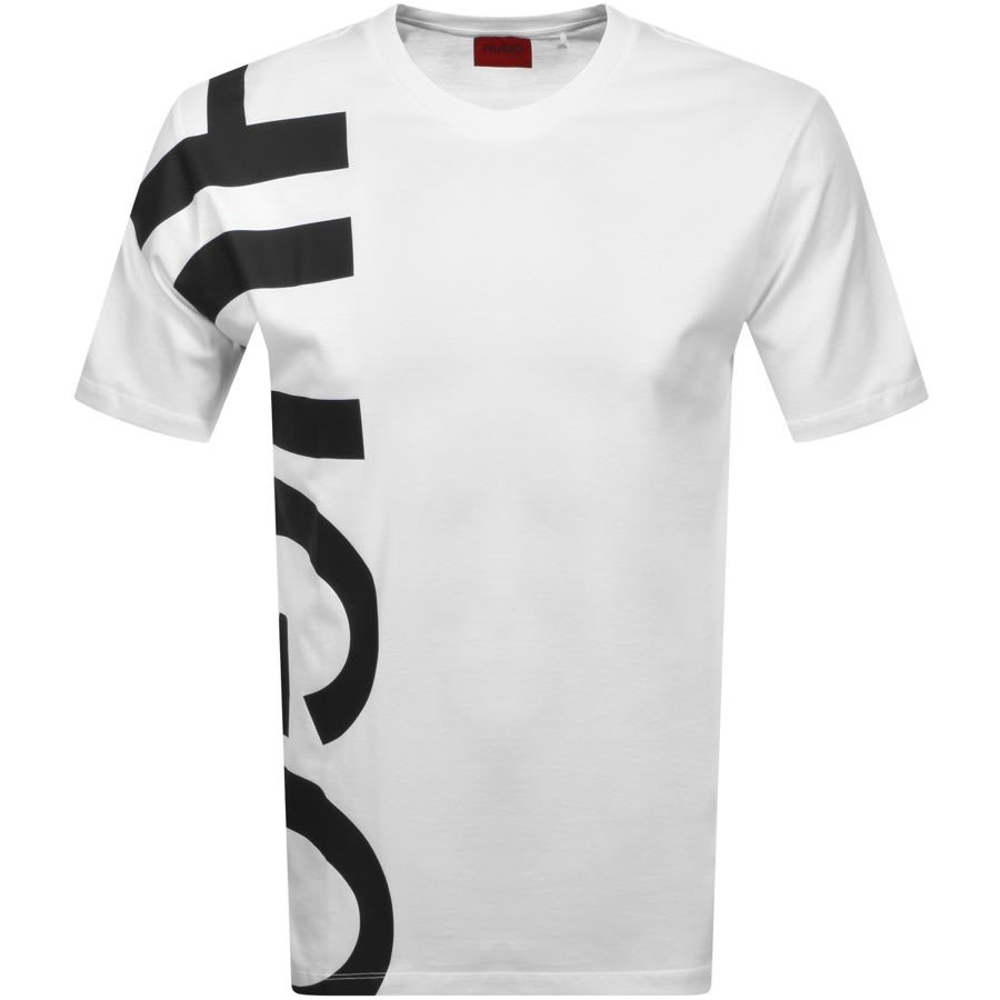 Alternative Image for ProductHUGO Daws 211 Crew Neck Short Sleeve T Shirt White1